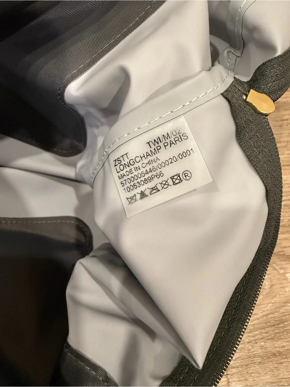 Longchamp Large Le Pliage Backpack - Storm